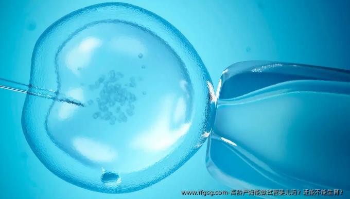 高龄产妇能做试管婴儿吗？还能不能生育？