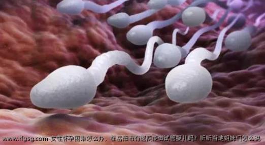 女性怀孕困难怎么办，在岳阳市有医院能做试管婴儿吗？听听当地姐妹们怎么说