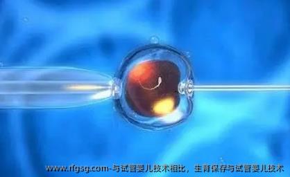 与试管婴儿技术相比，生育保存与试管婴儿技术