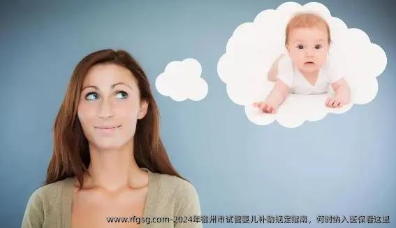 2024年宿州市试管婴儿补助规定指南，何时纳入医保看这里