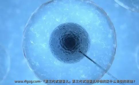 「第三代试管婴儿」第三代试管婴儿移植的是什么类型的胚胎？