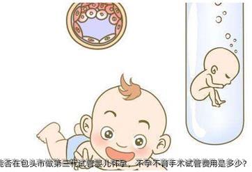 雌激素高引起的不孕能否在包头市做第三代试管婴儿怀孕，不孕不育手术试管费用是多少?