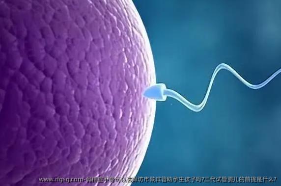 弱精症不育可以去廊坊市做试管助孕生孩子吗?三代试管婴儿的前提是什么?