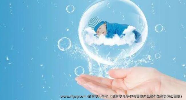 试管婴儿孕41（试管婴儿孕47天巢我内见数个血体是怎么回事）
