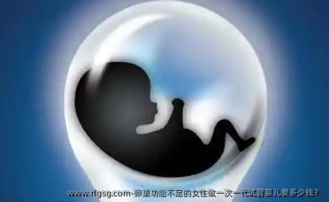 卵巢功能不足的女性做一次一代试管婴儿要多少钱？