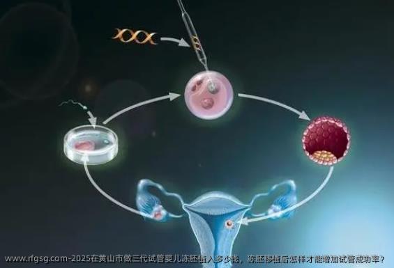 2025在黄山市做三代试管婴儿冻胚植入多少钱，冻胚移植后怎样才能增加试管成功率？