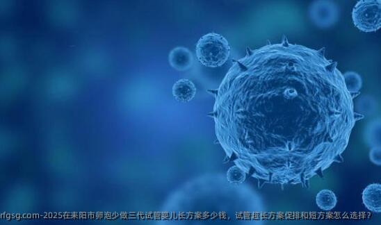 2025在耒阳市卵泡少做三代试管婴儿长方案多少钱，试管超长方案促排和短方案怎么选择？