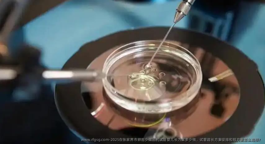 2025在张家界市卵泡少做三代试管婴儿长方案多少钱，试管超长方案促排和短方案怎么选择？