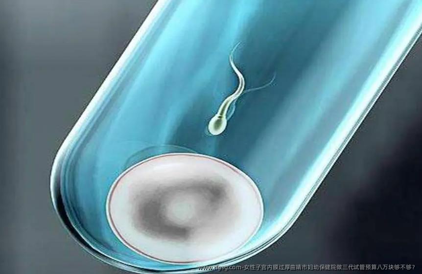 女性子宫内膜过厚曲靖市妇幼保健院做三代试管预算八万块够不够？