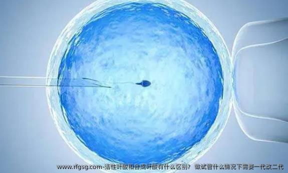 活性叶酸和合成叶酸有什么区别？ 做试管什么情况下需要一代改二代