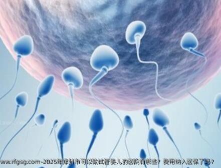 2025年郑州市可以做试管婴儿的医院有哪些？费用纳入医保了吗？