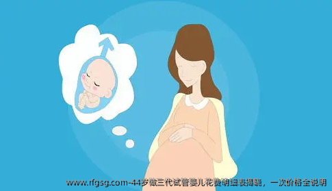 44岁做三代试管婴儿花费明细表揭晓，一次价格全说明
