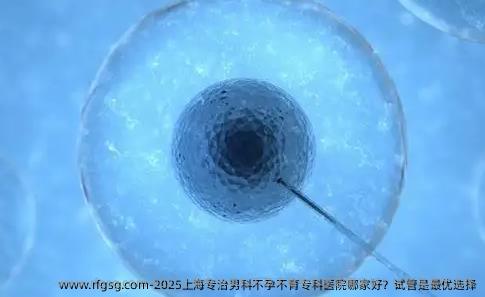 2025上海专治男科不孕不育专科医院哪家好？试管是最优选择