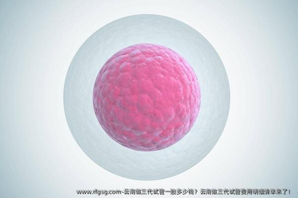 云南做三代试管一般多少钱？云南做三代试管费用明细清单来了！