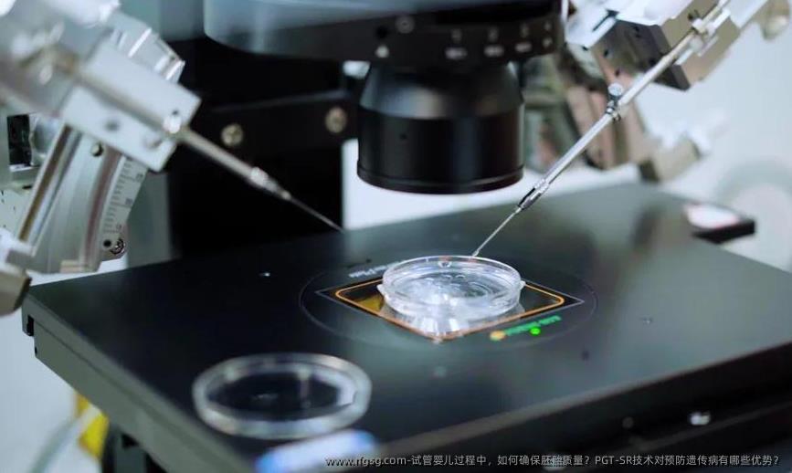 试管婴儿过程中，如何确保胚胎质量？PGT-SR技术对预防遗传病有哪些优势？