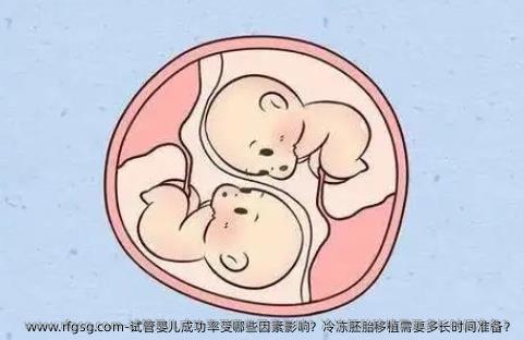 试管婴儿成功率受哪些因素影响？冷冻胚胎移植需要多长时间准备？